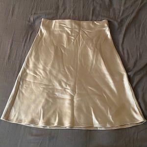 Silk skirt
